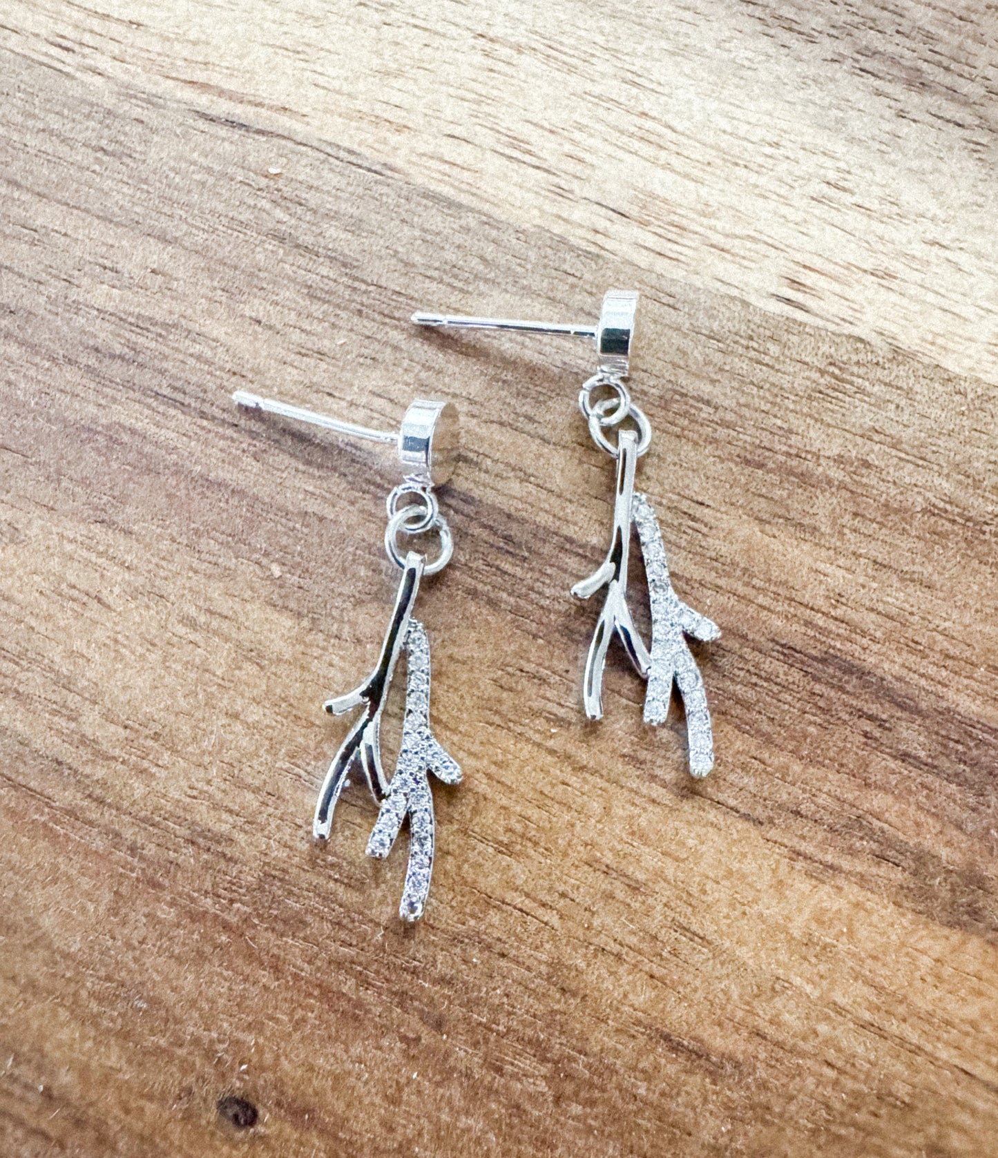 Silver Frosted Antlers