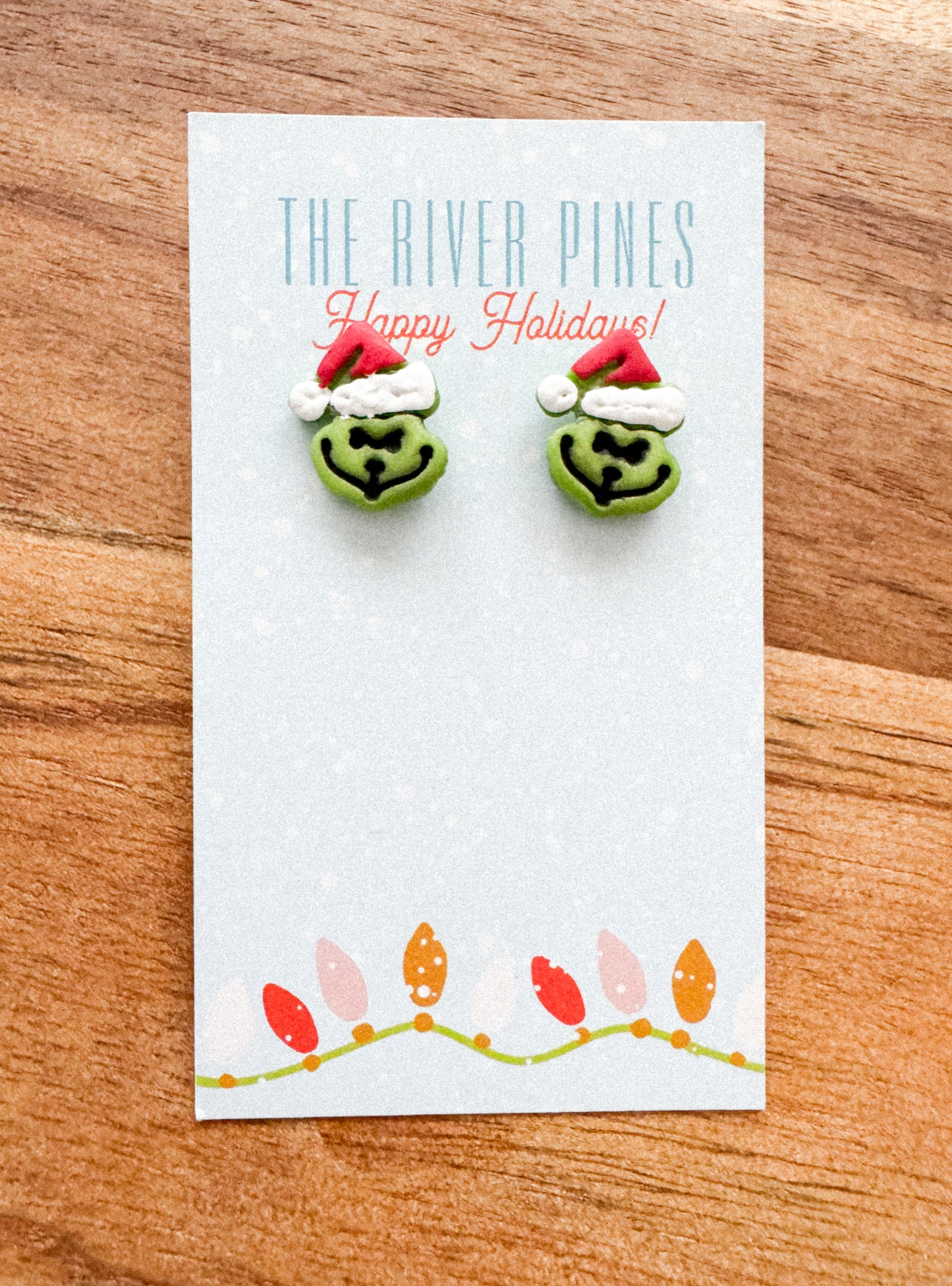 Grumpy Green Guy Studs