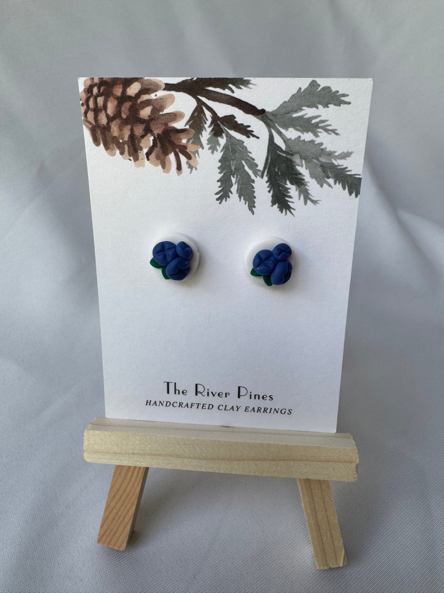 Wild Blueberry Studs