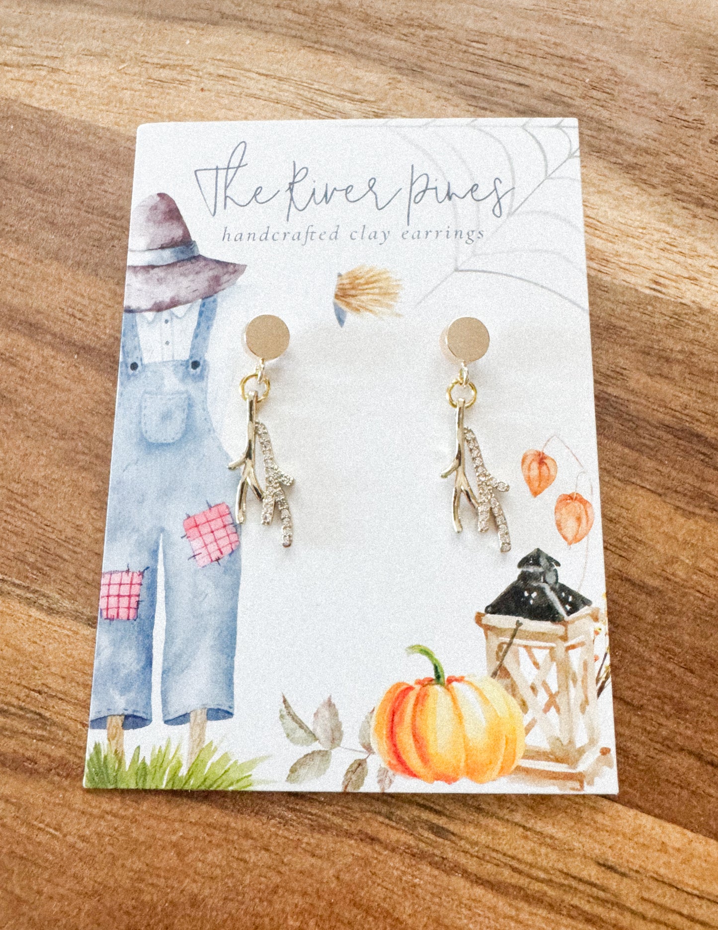 Gold Frosted Antlers